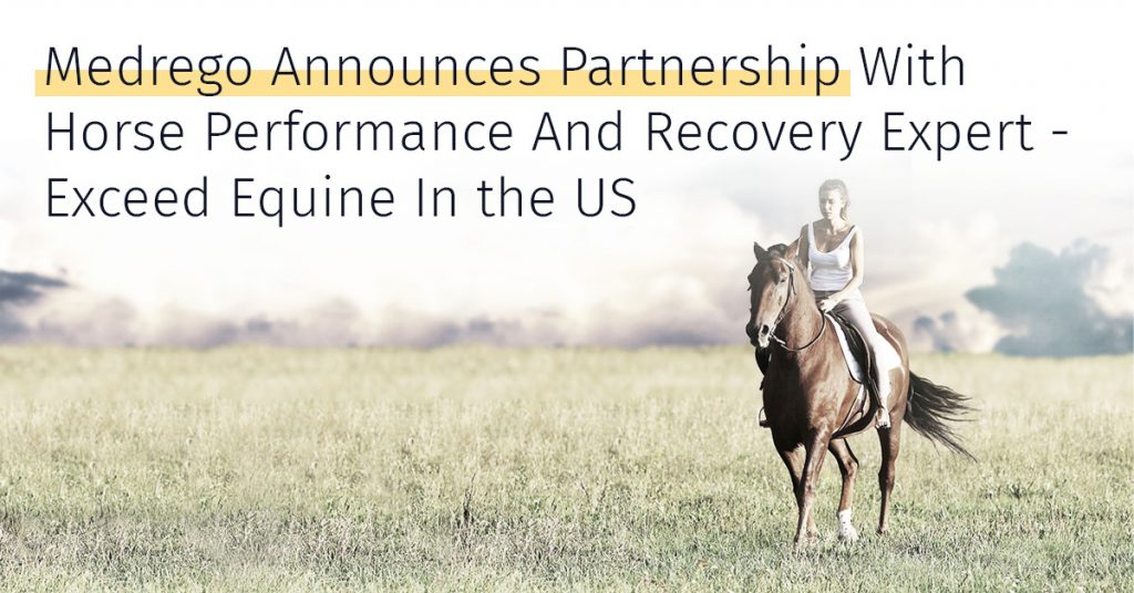 Medreo partnership Exceed Equine USA